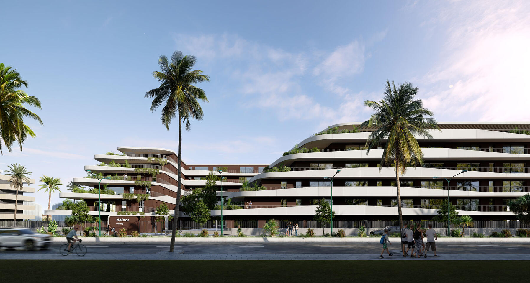 Residential Building in Malaga, Spain | BAKPAK Achitects, Hombre de piedra