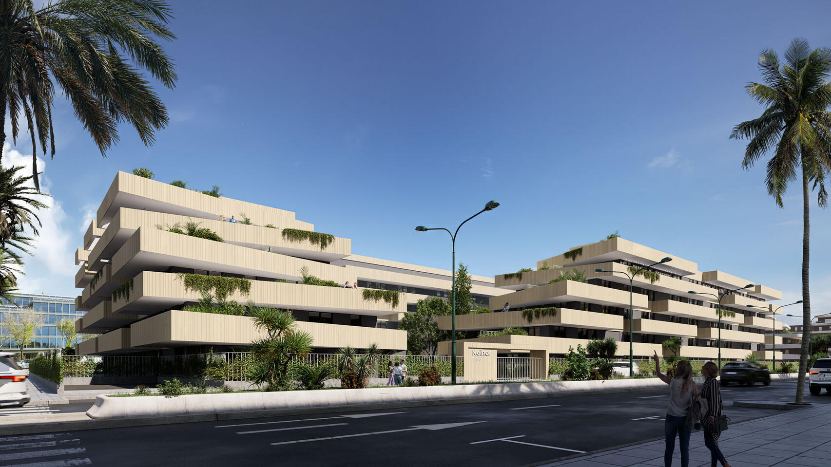 Residential Building in Malaga, Spain | BAKPAK Achitects, Hombre de piedra