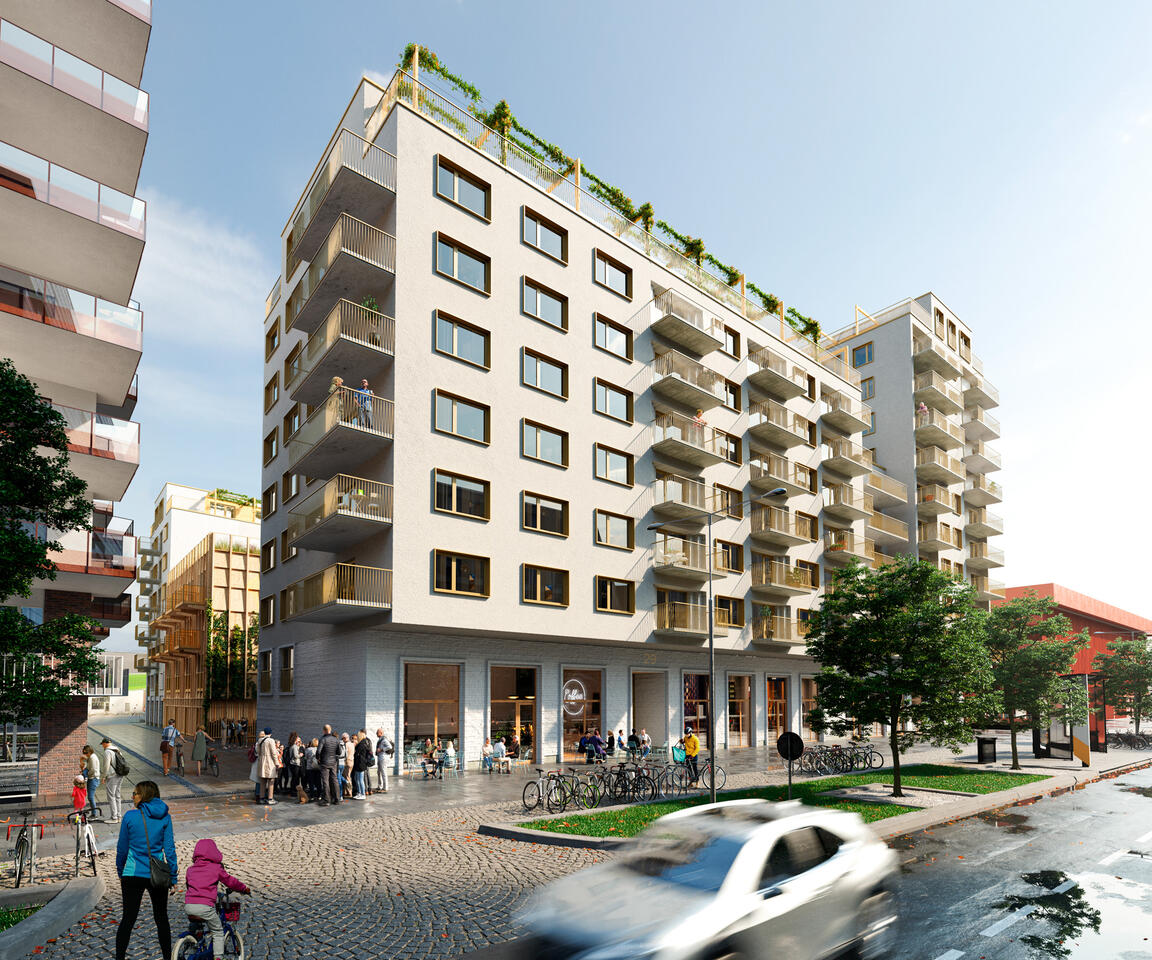 Housing project in Malmö, Sweden | FOJAB