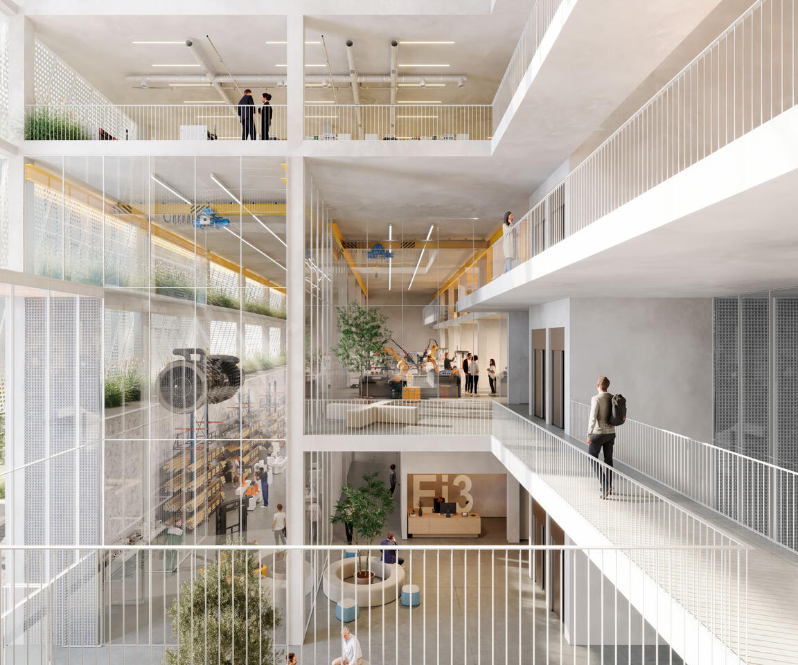 Research and Innovation Building | Díaz y Díaz Arquitectos, GOC.SA, 16uno Arquitectos