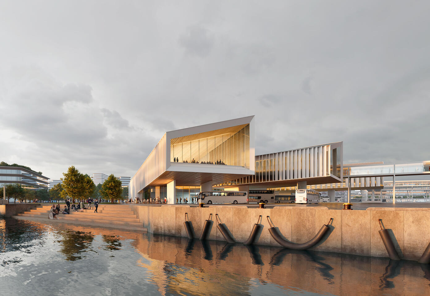 Ferry terminal, Tallin, Estonia | BAKPAK