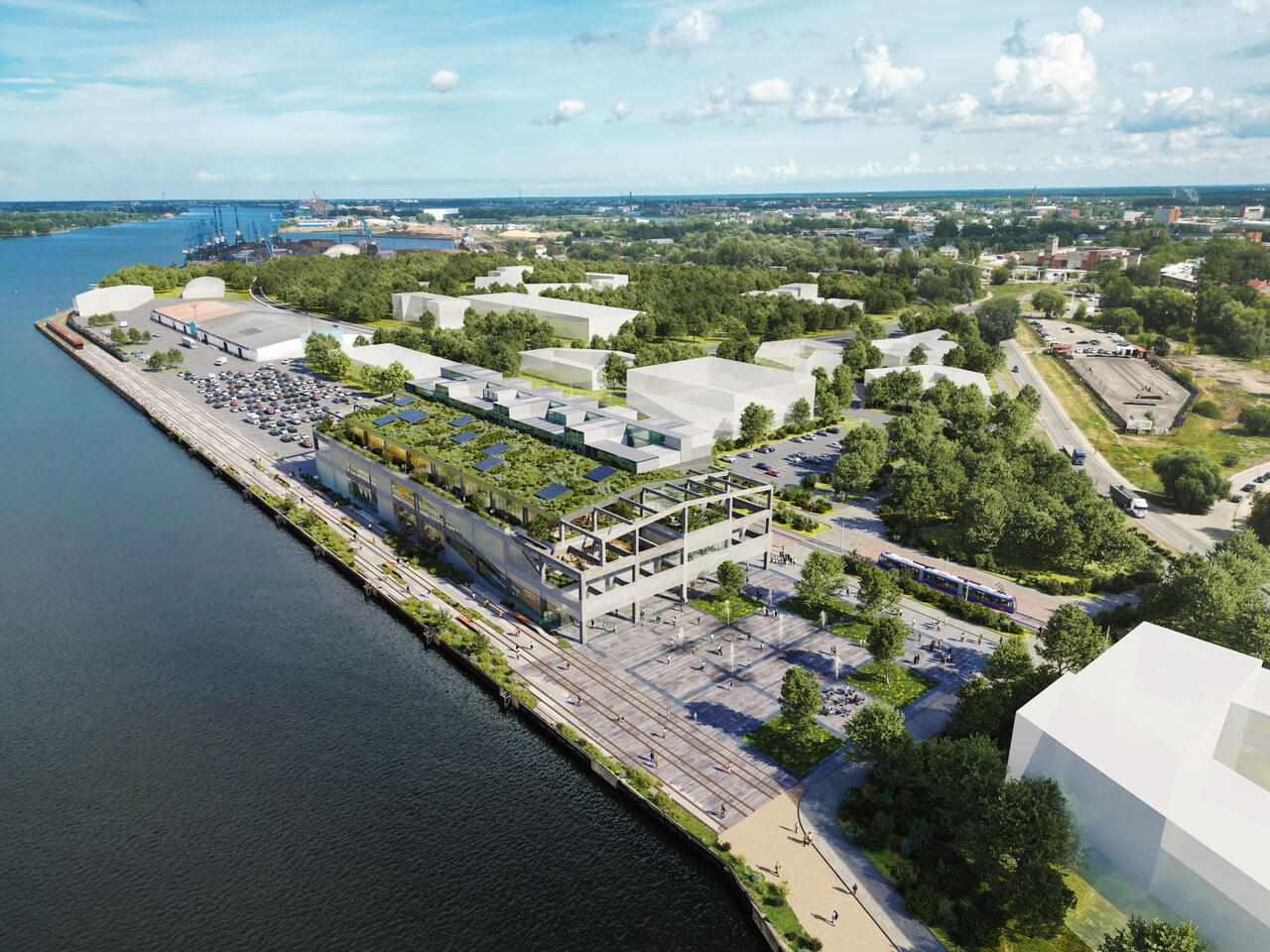 Riga Ropax Terminal | ALA ARCHITECTS