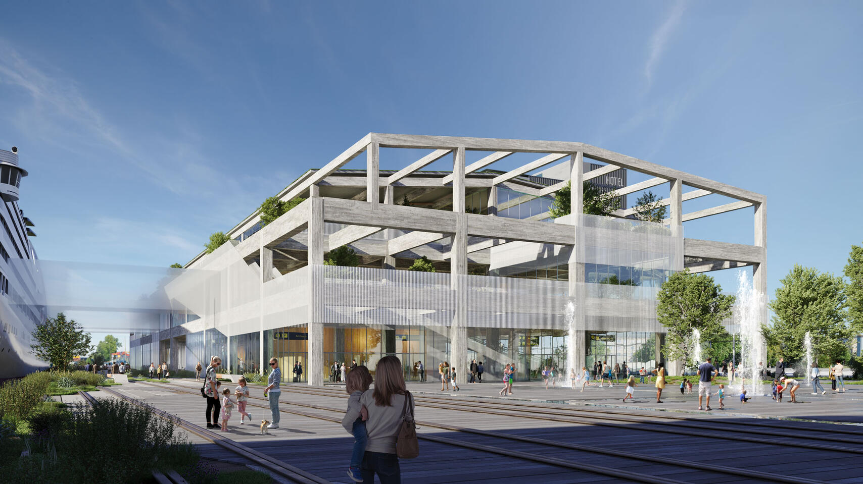 Riga Ropax Terminal | ALA ARCHITECTS